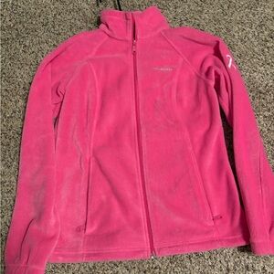 Columbia Pink Fleece Jacket